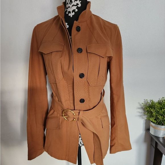 A.L.C. Tan Bomber Jacket - Picture 6 of 14